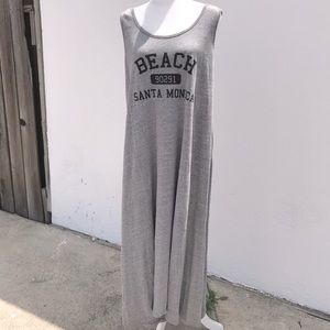 United Couture Maxi Dress One Size Gray